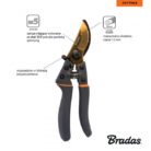 Секатор для обрізки гілок, сталь SK5, gold, V-SERIES,  KT-V1021 - Зображення 2